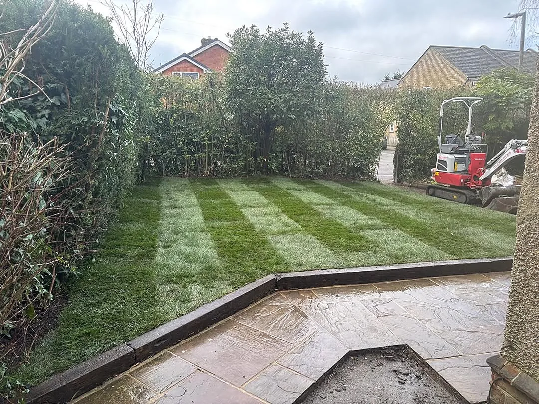 Recent landscape and build work by Daniel James in Epping and Essex